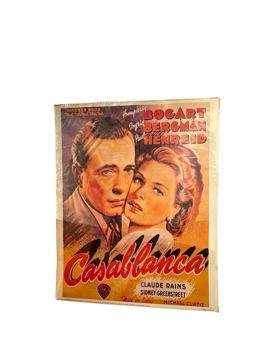 Other - Casablanca Movie Poster Wall Art Print in plastic